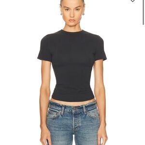 Skims Cotton Short Sleeve Top